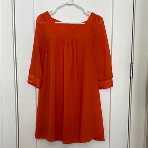 H&M Dress, Size 6, Orange